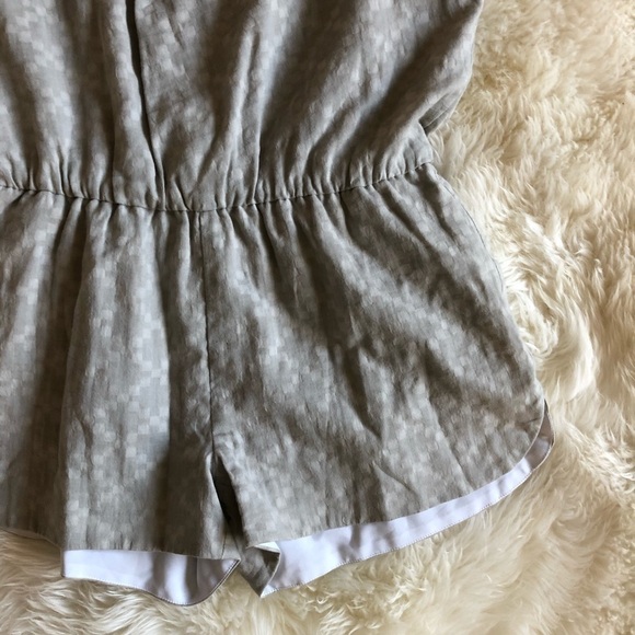 Shades Of Grey by Micah Cohen Printed Romper XS - Picture 2 of 8